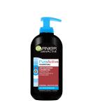 Garnier Pure Active Intensive Anti-Blackhead Charcoal Gel Wash 200ml 200 ml (Pack of 1) - Buy Online on GoSupps.com