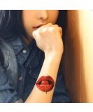 TAFLY Sexy Lips Butterfly Temporary Tattoo Sticker - 5 Sheets | Waterproof and Easy Application - Buy Online on GoSupps.com