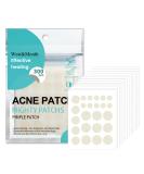 Day & Night 2-in-1 Waterproof Pimple Patches | Anti-Acne with Tea Tree Oil & Salicylic Acid | Thin Light Invisible | 300 Transparent Patches for Effective Acne Treatment - Buy Online on GoSupps.com
