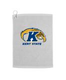 Kent State Golden Flashes Prime Golf Bag Towel - White | Official Kent St Merchandise - Buy Online on GoSupps.com