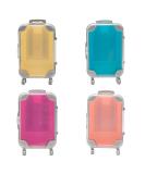 4 Pcs False Eyelashes Packaging Box - Mini Suitcase Favor Box for Travel Candy Trolley Empty Case for Women | Style A - Buy Online on GoSupps.com