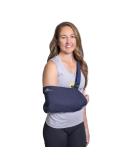 Brace Direct Standard Lightweight Envelope Shoulder Immobilizer 2XL - Adjustable Arm Sling for Dislocation Post-Surgical Support Sprains & Injuries - International Shipping Available - Buy Online on GoSupps.com