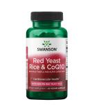 Swanson Red Yeast Rice & CoQ10 with Milk Thistle - 60 Veg Capsules - Buy Online on GoSupps.com