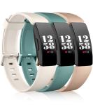 Wepro Bands Replacement Compatible with Fitbit Inspire HR/Inspire/Inspire 2/Ace 2 Fitness Tracker for Women Men 3-Pack Small Large Beige/Milk Tea/Pine Green Small 5.5"-7.1" - Buy Online on GoSupps.com
