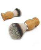 KIKC Handmade Shaving Brush - Professional Design for Men's Shaving | Synthetic Tool for Safety Razors | Bamboo Tri-Color - Buy Online on GoSupps.com