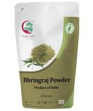 Organic Bhringraj Powder for Hair Growth - 250g | Ayurvedic Eclipta Alba | Yogi's Poison - Herbal Hair Follicle Booster - Buy Online on GoSupps.com