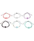 Mipcase Motion Sickness Bracelets 6Pcs - Anti Nausea Wristband for Travel - Adjustable Sea Sickness Bands - Nausea Relief Bracelets - Buy Online on GoSupps.com