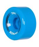 Riedell Sonar Zen Quad Roller Skate Wheels - 4 Pack, 32mm x 62mm 85A Blue - Buy Online on GoSupps.com
