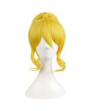 MapofBeauty 22 inch/55cm Short Hair + 1 Ponytail Cosplay Wig (Yellow) - Buy Online on GoSupps.com