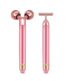 3D Face Roller Massager Kit - Electric T Shape Facial Massager Set for Skin Rejuvenation - Buy Online on GoSupps.com