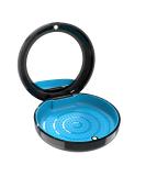 Dnom dose of bite can with mirror denture container tooth rail box prosthetic box braces box clip box can for denture prosthesis box protes container black.Round with mirror + silicone mat black housing + blue silicone mat - Buy Online on GoSupps.com