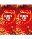 Christmas Mulled Wine Spice (2 Boxes Total 12 Sachets) by Schwartz - Buy Online on GoSupps.com