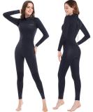 Dark Lightning 3/2mm Wetsuit for Men and Women - Black, Size 10 Average | Ideal for Cold Water Diving, Surfing, Snorkeling, Kayaking - Buy Online on GoSupps.com