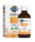 Garden of Life Baby Vitamin C Liquid 1.9 fl oz ( 56 ml) - Buy Online on GoSupps.com