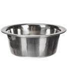 Croci DOS Stainless Steel Dog Bowl - 0.5L Hygienic & Durable Container, Dishwasher Safe - 13cm Silver - Buy Online on GoSupps.com