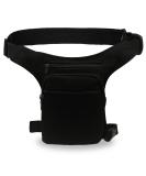 Buy Ahr Quality Multi-Functional Leg Bag for Men & Women - Tactical Pocket & Outdoor Tool Bag in Pure Black - Buy Online on GoSupps.com