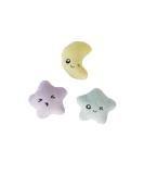 Petstages Toss 'N Twinkle Cat Toys with Catnip - 3 Pack Stars | International Shipping Available - Buy Online on GoSupps.com
