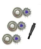 SH98/70 Replacement Shaver Head for Philips Norelco S9000 Prestige - 3 Pack Blades for SP9800 9860 9880 9820 | International Shipping Available - Buy Online on GoSupps.com