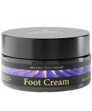 Revitalize Dry Feet with Vegan Foot Cream - Shea Butter Organic Aloe Vera Salicylic Acid - 100ml - Perfect for Cracked Heels & Calluses - Satin Naturel - Buy Online on GoSupps.com