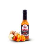 Poppamies Hot Sauce - Authentic Barbados Caribbean Flavor | Gluten-Free & Lactose-Free | Spicy 6/10 | 150ml - Buy Online on GoSupps.com