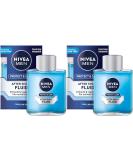 Nivea Men Protect & Care After Shave Fluid (100 ml) | Soothing After Shave with Aloe Vera & Vitamin B5 | 2 Pack - Buy Online on GoSupps.com