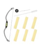 ATOMUS Eyebrow Tattoo Bow Mapper Set - Microblading Metal Brow Drawing Ruler Marker Tool Kit (Silver) - Buy Online on GoSupps.com