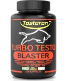 Tostoron Turbo Testo Blaster - 166 Capsules with Maca L-Arginine Tribulus & More | Boost Testosterone & Vitality | International Shipping Available - Buy Online on GoSupps.com