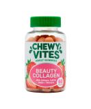 Chewy Vites Beauty Collagen 60 Gummy Vitamins |Hydrolised Collagen CoQ10 Biotin + Vitamins | 1 Month Supply | Real Fruit Juice | Berry Flavour | 2-a-Day | 1 count (Pack of 60) Beauty Collagen - Buy Online on GoSupps.com
