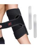 Elbow Brace Comfortable Night Elbow Sleep Support  Compression Sleeve Immobilizer for Ulnar Nerve Entrapment  2 Removable Metal Splints for Cubital Tunnel Syndrome  Tendonitis  Tennis  Golf  Fits  Relief for Men and Wome... - Buy Online on GoSupps.com
