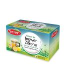 Selenium Green Tea with Ginger & Lemon - 20 Tea Bags for Optimal Health | International Shipping Available - Buy Online on GoSupps.com