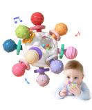 Fixed toys baby from 3 months sensors rattle gripping ball baby toys made of silicone Montessori motoric toys baby gift from 0 6 9 months - Buy Online on GoSupps.com