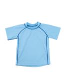 Leveret Short Sleeve Baby Boys Girls Rash Guard UPF 50+ Swim Shirt (12M-5T) Blue - Buy Online on GoSupps.com
