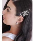 Latious Wedding Bride Crystal Hair Comb Silver Rhinestones Bridal Hair Pieces Vintage Hair Clip Hair Accessories for Women and Girls - Buy Online on GoSupps.com