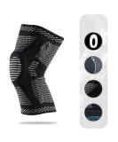 2 Pack Knee Brace with Gel Pad & Stabilizers - Relief for Meniscus Tear ACL Arthritis - Black Large - International Shipping Available - Buy Online on GoSupps.com