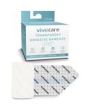 ViveCare Tattoo Aftercare Bandage Dressing 2 - Waterproof Transparent Wrap with Adherent Patches - 10 Yards Roll for Shower and Swim - Buy Online on GoSupps.com