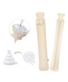 HomeWit 2L Large Hot Water Bottle with Soft Cover - Versatile Hose Heat Bottle for Waist Shoulder and Neck - Comfortable Champagne Color - Buy Online on GoSupps.com