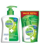 Dettol Liquid Handwash (Original) 200ml + Free 175ml - Choose Your Variant! - Buy Online on GoSupps.com