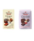 Wright's Baking Cake Mix Selection Pack Chocolate Fudge & Ginger Cake Mix (One of Each 500g Pack) | can be used to bake light & moist cakes slices muffins or cupcakes - Buy Online on GoSupps.com