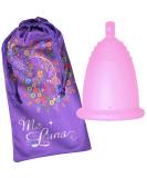 Me Luna Menstrual Cup Soft Ball Pink Size S - Eco-Friendly Period Solution for Comfortable Flow - Buy Online on GoSupps.com