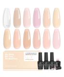 Beetles 5-in-1 Builder Gel - Transparent Nude Pink Color for DIY Nail Art Design - Buy Online on GoSupps.com