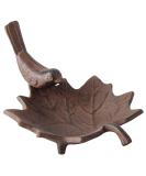Small Cast Iron Bird Bath - Antique Brown | Fallen Fruits FB152 - Buy Online on GoSupps.com