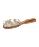 Buy Nippes Solingen Olivia Pneumatic Hairbrush - 6 Row Oval Olive Wood Handle | Minimize Hair Breakage | International Shipping Available - Buy Online on GoSupps.com