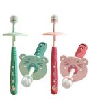 JOOTUEPO 2 PCS Baby Toothbrush | Extra Soft Bristles | Safety Shields | 0-6 Years Toddler Toothbrush - Buy Online on GoSupps.com