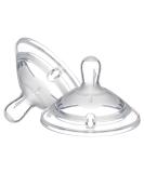Chicco T tine Silicone Natural Feeling Flux Repas Bout Allong  x 2 6 Mois+ - Buy Online on GoSupps.com