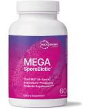 Microbiome Labs MegaSporeBiotic Spore-Based Probiotics - Daily Probiotic Supplement for Men & Women - 5 Bacillus Strains for Immune & Gut Health - Vegan-Friendly, Soil-Based Probiotic (60 Capsules) 60 Count (Pack of 1) - Buy Online on GoSupps.com