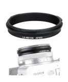 49mm Metal Lens Filter Adapter Ring for Fujifilm X100V X100F X100T X100S X100 X70 Cameras Black - Buy Online on GoSupps.com