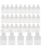 Vinsencoo 50 Pcs 1oz Mini Plastic Empty Bottles with Flip Cap - Portable Travel Size for Hand Sanitizer, Shampoo, Conditioner - Reusable - Baby Shower, Wedding Party Favors - Buy Online on GoSupps.com