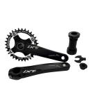 Bike Crank Arm Set 170mm 104 BCD with Bottom Bracket Kit - MTB BMX Road Bicycle - Shimano FSA Gaint Compatible - 32T/Black - Buy Online on GoSupps.com