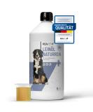 Reavet linseed oil dog horses 1 liter I linseed oil dog cold-pressed i rich to omega 3 & 6 i barf additive barf oil for dog cat and horse 1000 ml - Buy Online on GoSupps.com