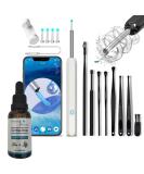 Bundle: The Ear Doctor 8 piece Earwax removal kit + Earwax removal drops (2 items) 3.6mm 1296p HD Wireless Pocket LED Camera Waterproof Ear Camera IOS&Android. Olive oil and tea tree oil drops - Buy Online on GoSupps.com